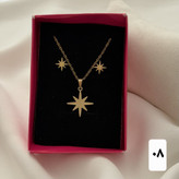 نیمست مینیمال دخترانه طرح طلا رنگ ثابت وضدحساسیت استیل