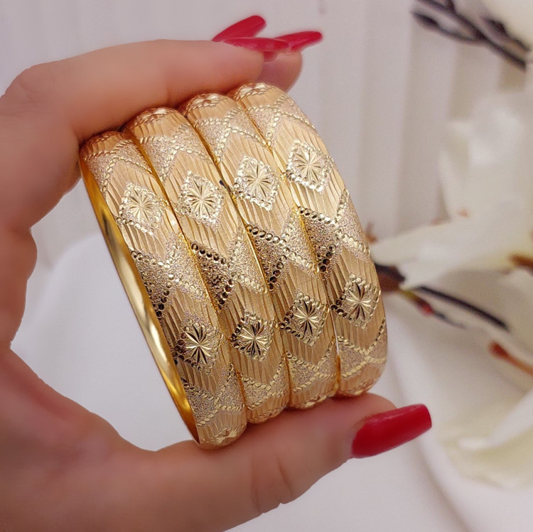 النگوطلاروس اصل جدید طرح طلا رنگثابت تضمینی پک۲عددی