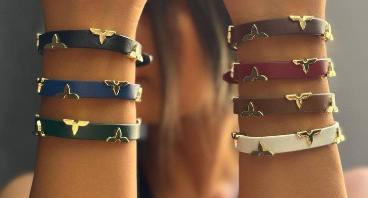 دستبندچرم ترند اسپورت زنانه