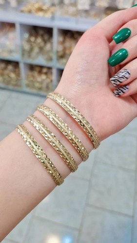 النگو پهن طلاروس جدیدرنگثابت تضمینی ۵ساله،۶میلی کاملا مشابه طلا