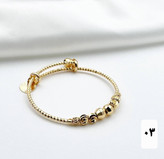 دستبندبنگل آلبرنادو جدیدطرح طلا آبکاری،وارداتی باکیفیت