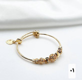 دستبندبنگل آلبرنادو جدیدطرح طلا آبکاری،وارداتی باکیفیت