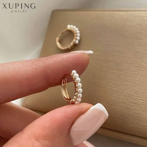 گوشواره کوچک مرواریدی جدید طرح طلا برندمعتبرژوپینگ