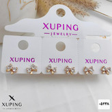 گوشواره میخی پاپیون نگیندارکوچک جدیدطرح طلابرندمعتبر ژوپینگ