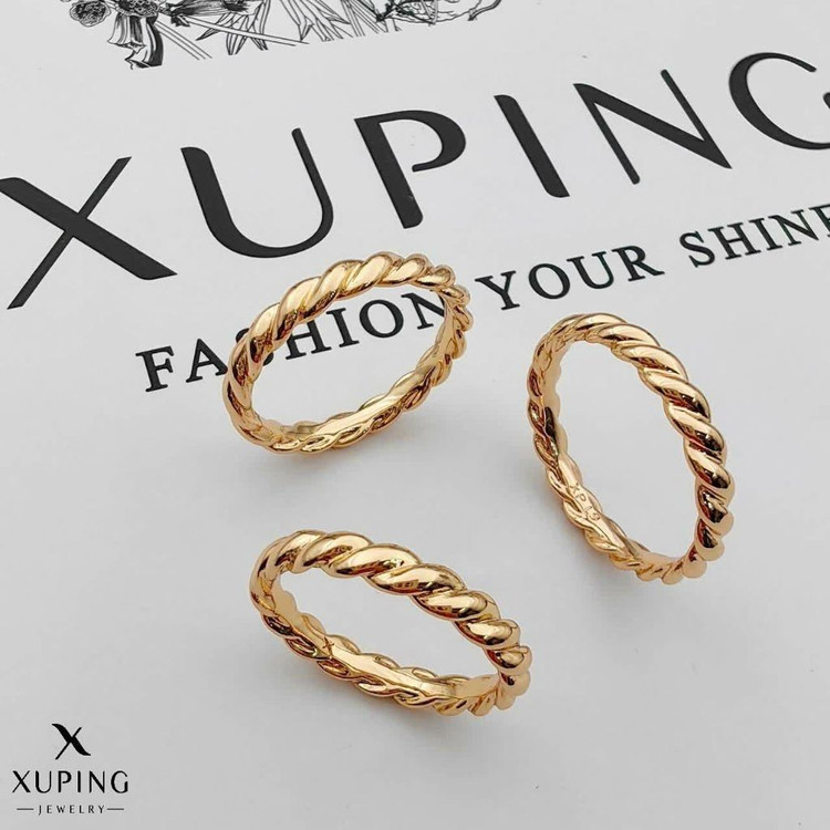 انگشتر حلقه مینیمال زنانه ومردانه طرح طلا رنگ ثابت