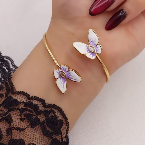 بنگل میناکاری پروانه طرح جدید وارداتی باکیفیت