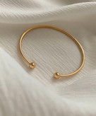 بنگل اسپرت مردانه وزنانه طرح طلا ژوپینگ رنگ ثابت آبکاری طلا۱۸