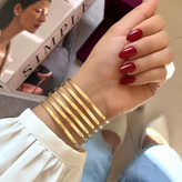 النگوآینه ای طلاروس اصل جدیدطرح دامله۳میلی،پک۶عددی رنگثابت تضمینی