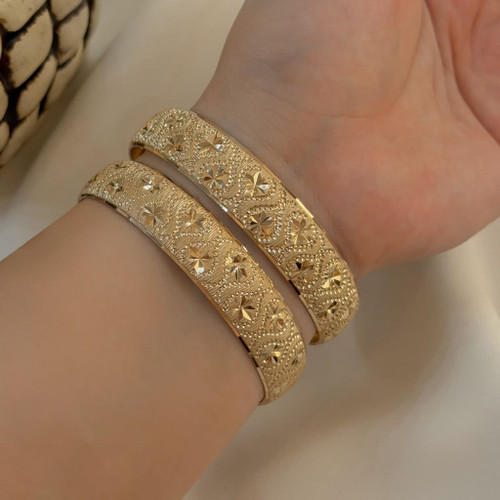 تکپوش طلاروس اصل جدید طرح طلا رنگثابت تضمینی ۱/۵سانتی