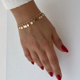 سرویس پولکی ترندسال کاملاطرح طلا ژوپینگ رنگثابت آبکاری طلا۱۸عیار