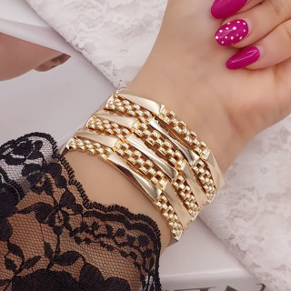 النگوترکیبی اپل رولکس طلاروس جدیدولوکس طرح طلا مناسب استفاده روزانه