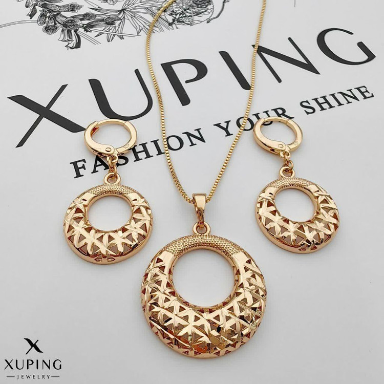 نیمست طلایی شیک زنانه طرح طلا ژوپینگ رنگ ثابت آبکاری طلا۱۸ عیار