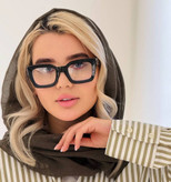 عینک سلین مشکی اسپرت مردانه وزنانه؛بلوکات وارداتی؛قابلیت تعویض عدسی به طبی