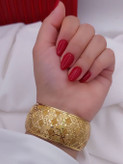 تکپوش زنانه جدید طرح طلا رنگثابت تضمینی؛دارای حک شماره