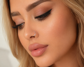 پیرسینگ بینی ولب فیک جنس نقره وارداتی رنگ ثابت وضدحساسیت